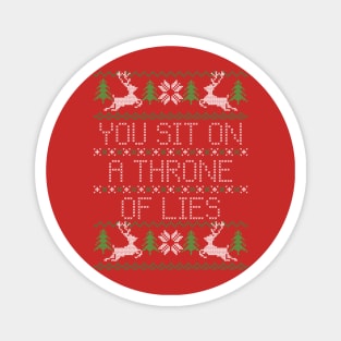 Throne Of Lies Sweater Magnet